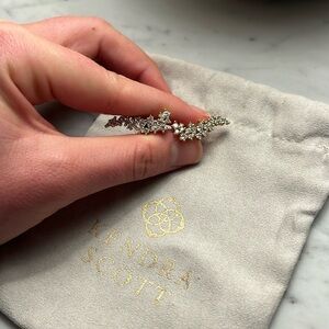 Kendra Scott Petunia Ear Climber in Gold